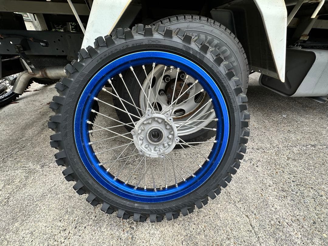 YZ125 リアホイール 純正 22年式