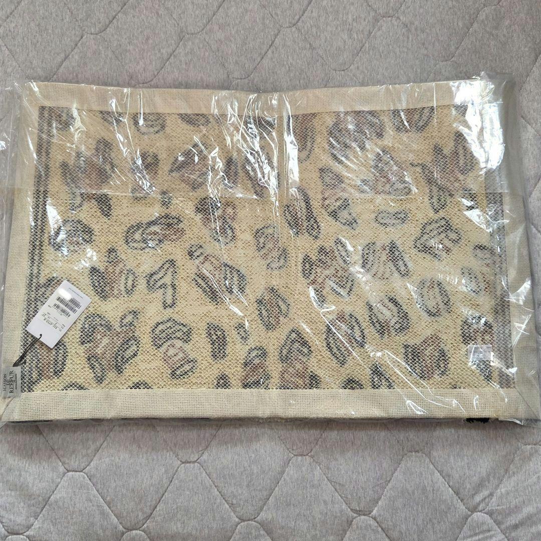 MAISON DE REEFUR　レオパード　ラグマット