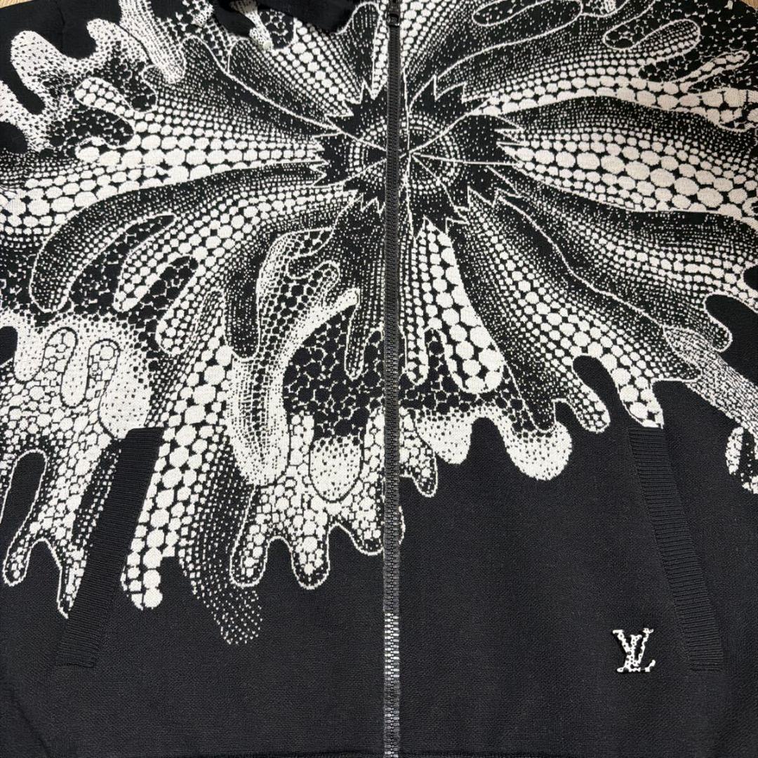 ルイヴィトン 草間彌生 YK サイケデリックフラワー パーカー size L