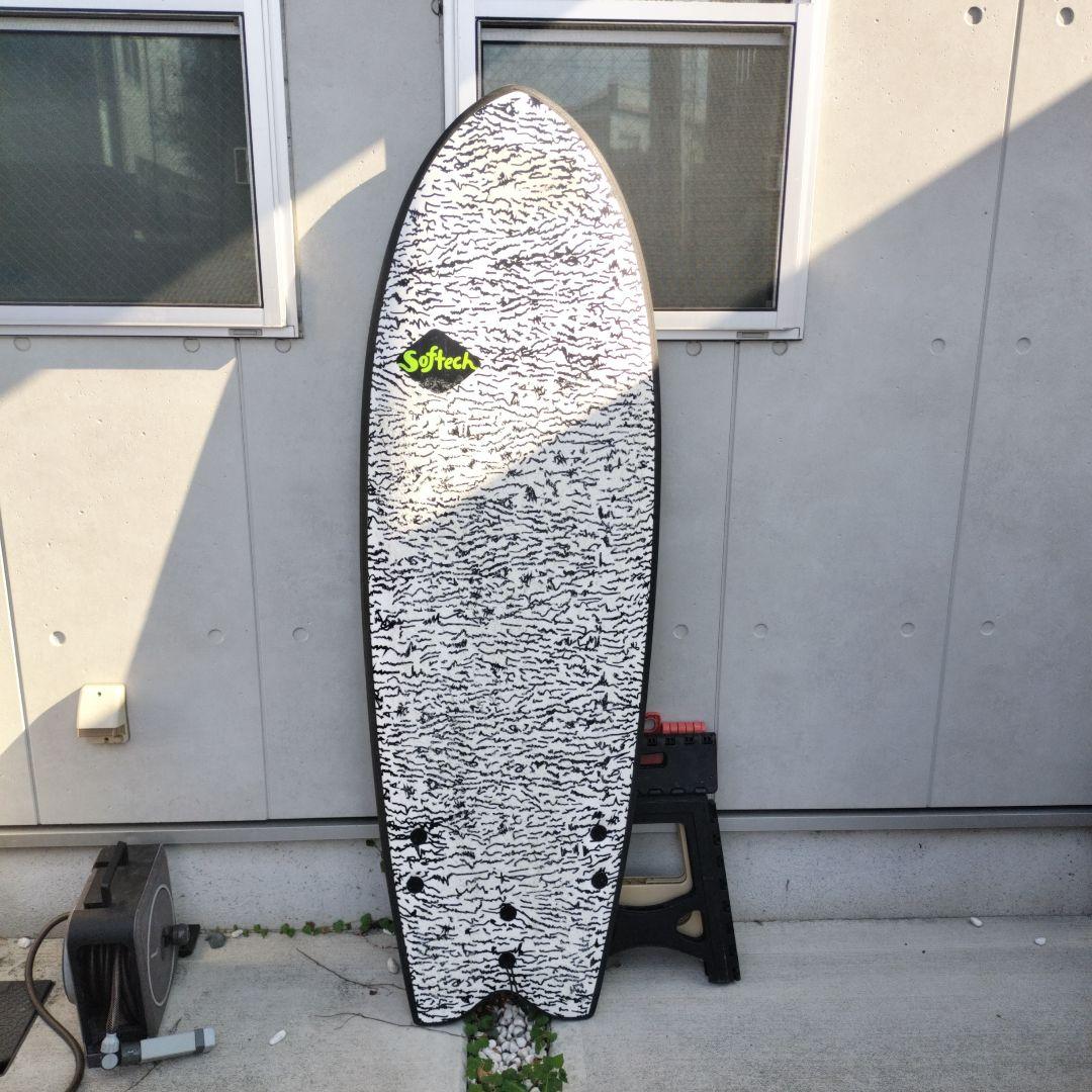 ソフテック カイアスキング ロケットフィッシュ 5.8 使用2回のみ FCS2