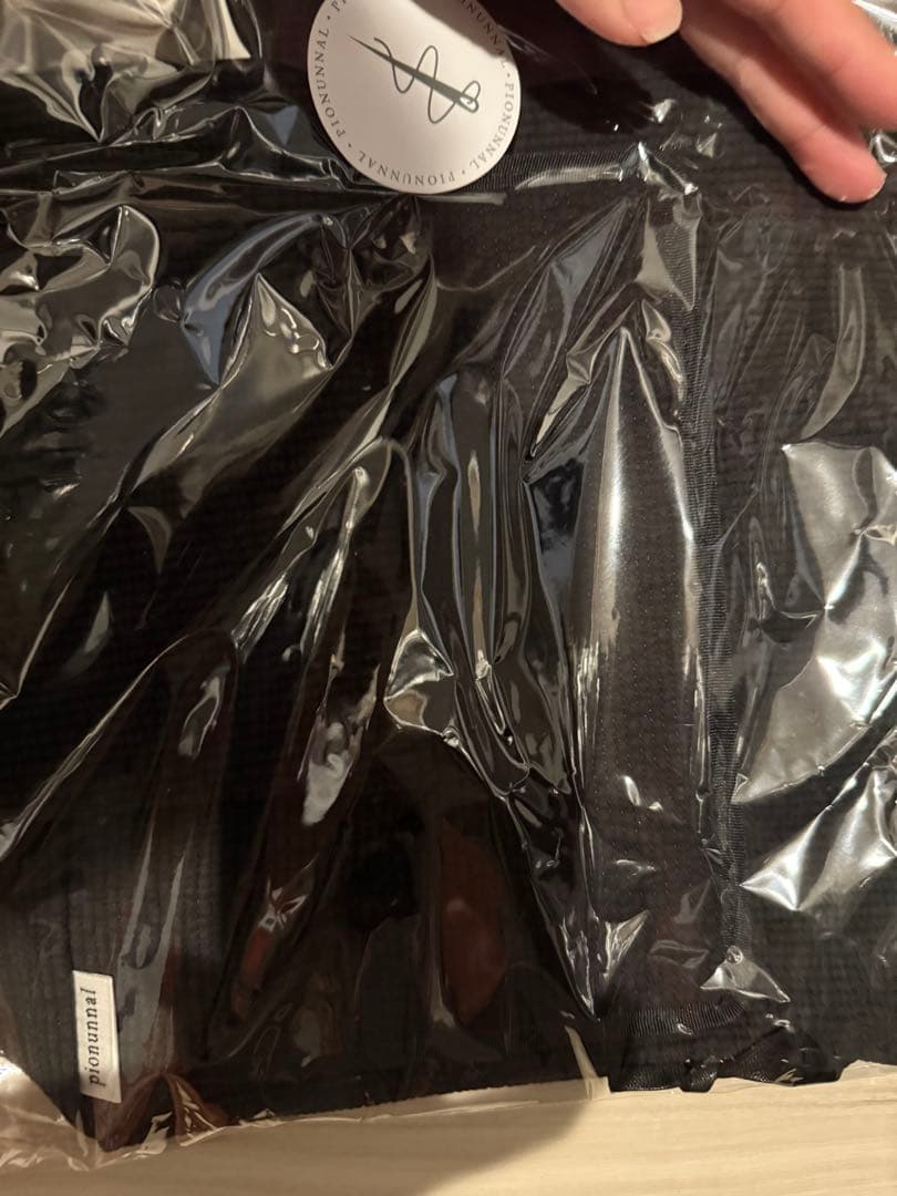 【新品未開封】ピオヌンナル サムシング ブラック 中敷あり