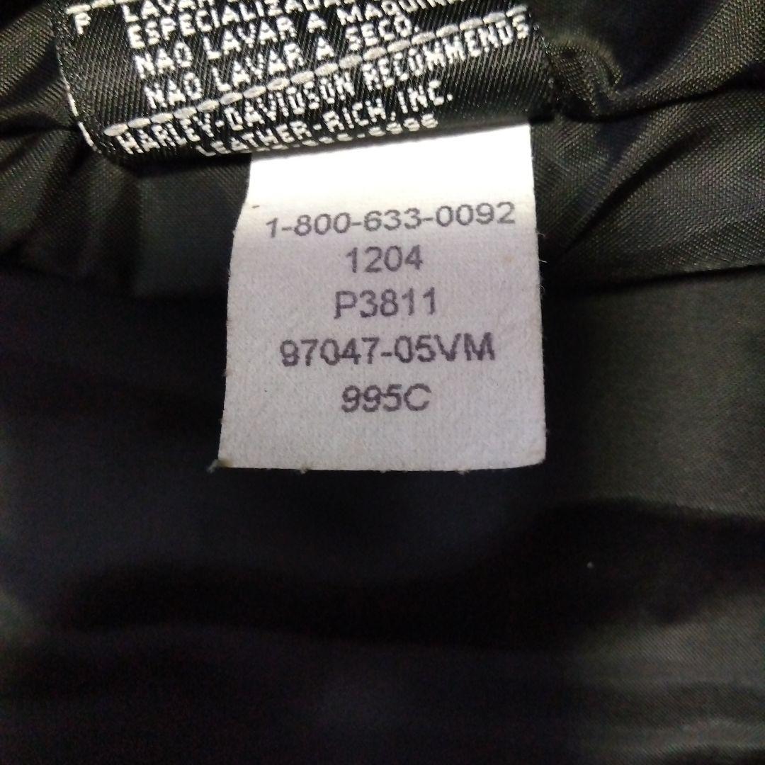 Sサイズ アメリカ製 ハーレーダビッドソン 純正 ライダースジャケット