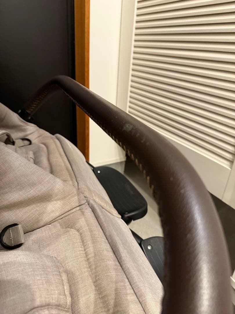 【美品】エアバギー 二人乗り用 双子 ココダブルEX フロムバー サンドベージュ