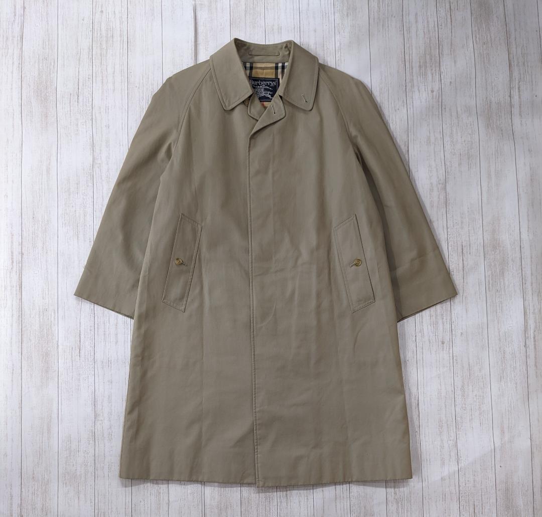 バーバリーズ/80s～90sヴィンテージ/バルマカーンコート/裏地ノヴァチェック