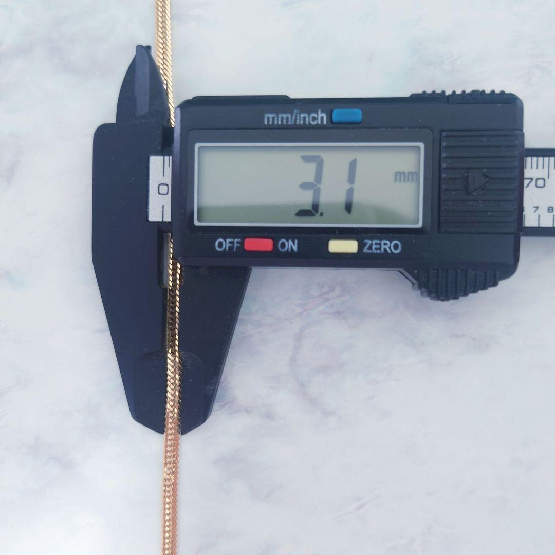 K18喜平12面トリプルネックレス K18チェーン 18金喜平ネックレス