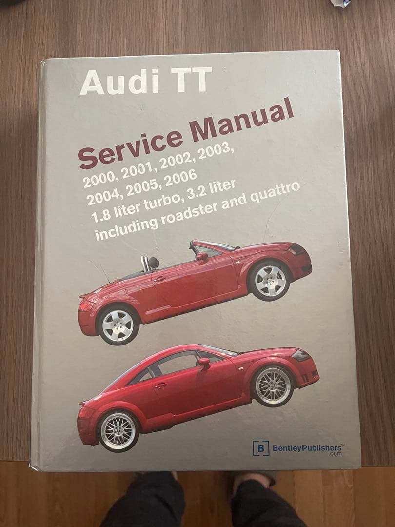 【希少品】Audi TT 8N サービスマニュアル