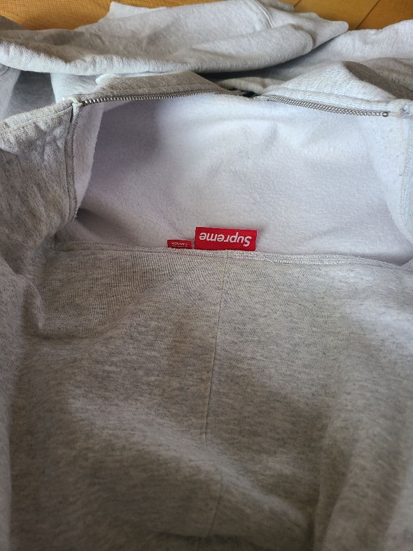 トップス supreme s logo zip up hooded