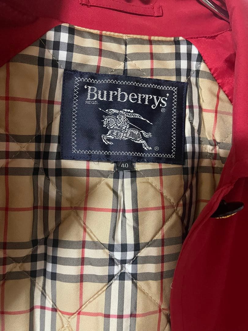 シナモンスパイス 　　バーバリー　キルティングライナー付き　コート