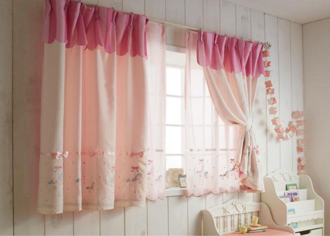 Rubanchou メルヘンカーテン　100×110 ロマプリ