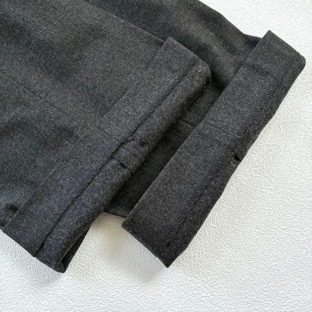 ラルフローレン RL ウール パンツスーツ セットアップ 日本製 ダークグレー