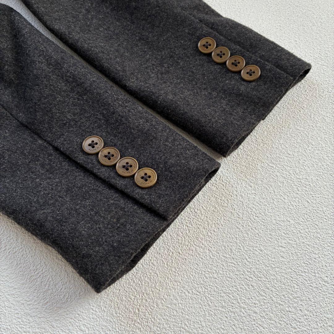 ラルフローレン RL ウール パンツスーツ セットアップ 日本製 ダークグレー