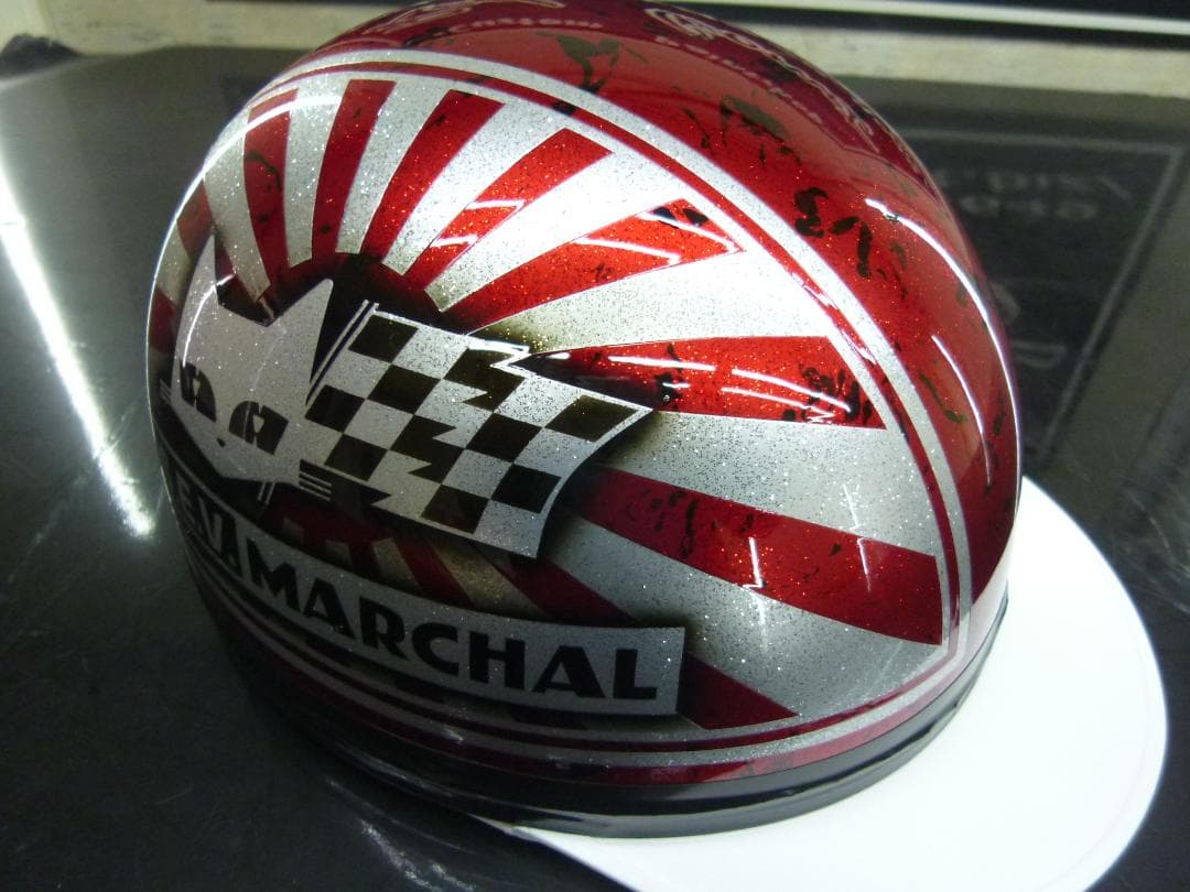 送料込！カスタムコルク半　マーシャル日章　最安値110