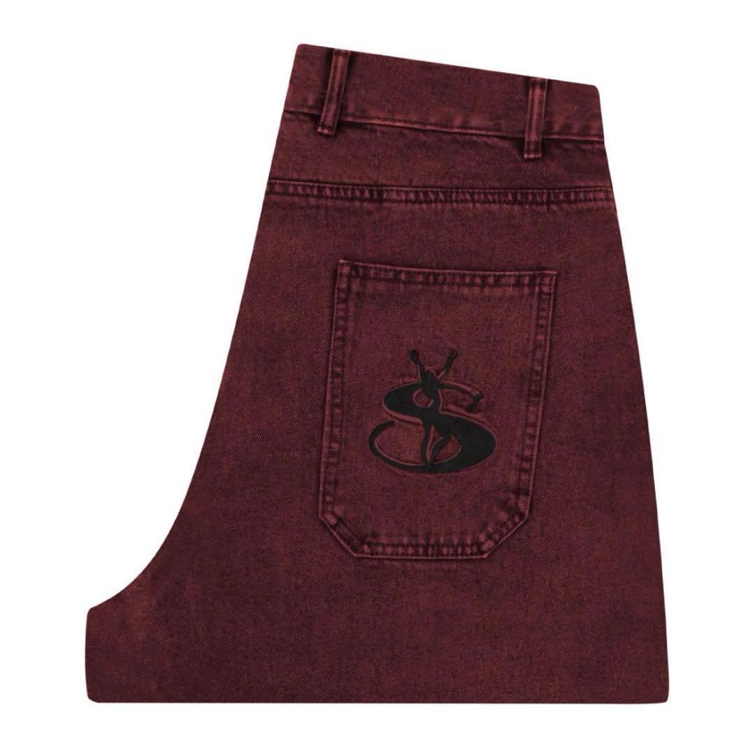 ヤードセール デニム 赤