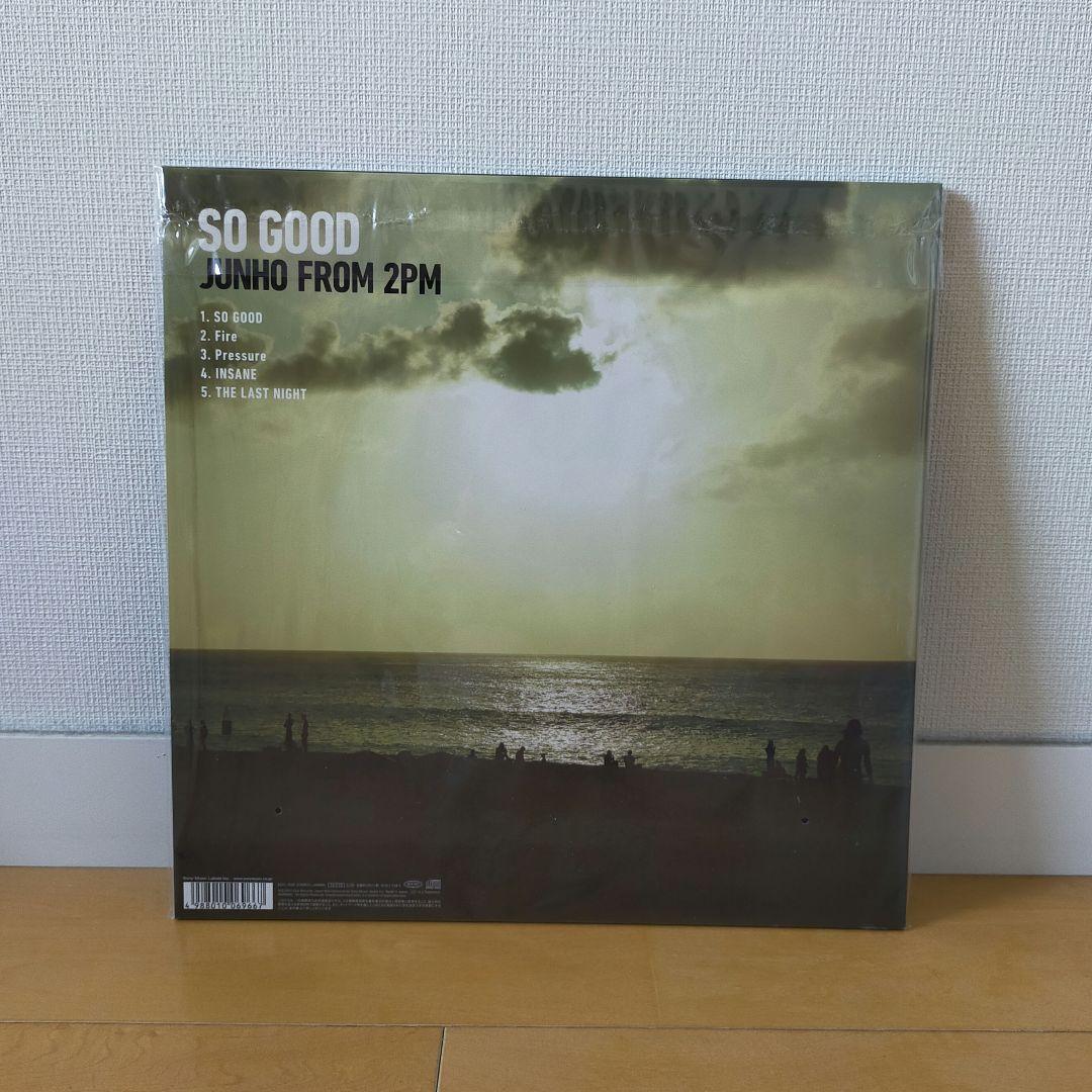 2PM ジュノ SO GOOD 完全生産限定版盤 LPサイズ盤 JUNHO