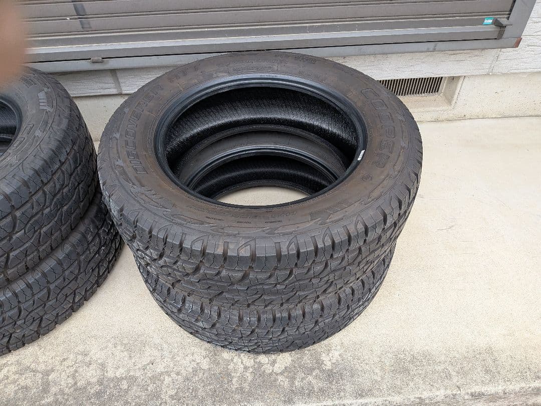 ②225/65R17 9.5分山 2/4 グッドイヤー クーパー AT サマー夏