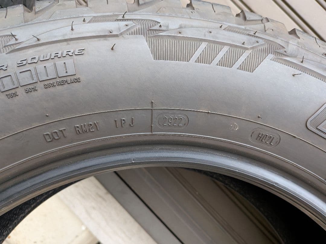 ②225/65R17 9.5分山 2/4 グッドイヤー クーパー AT サマー夏