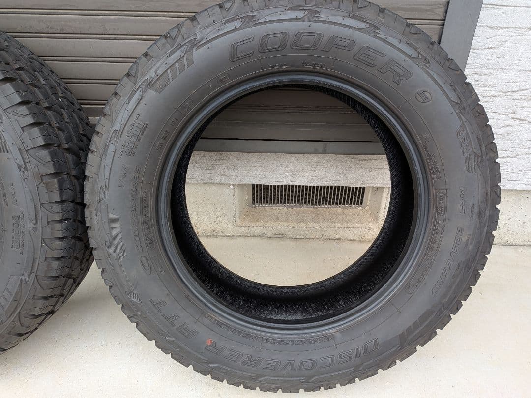②225/65R17 9.5分山 2/4 グッドイヤー クーパー AT サマー夏