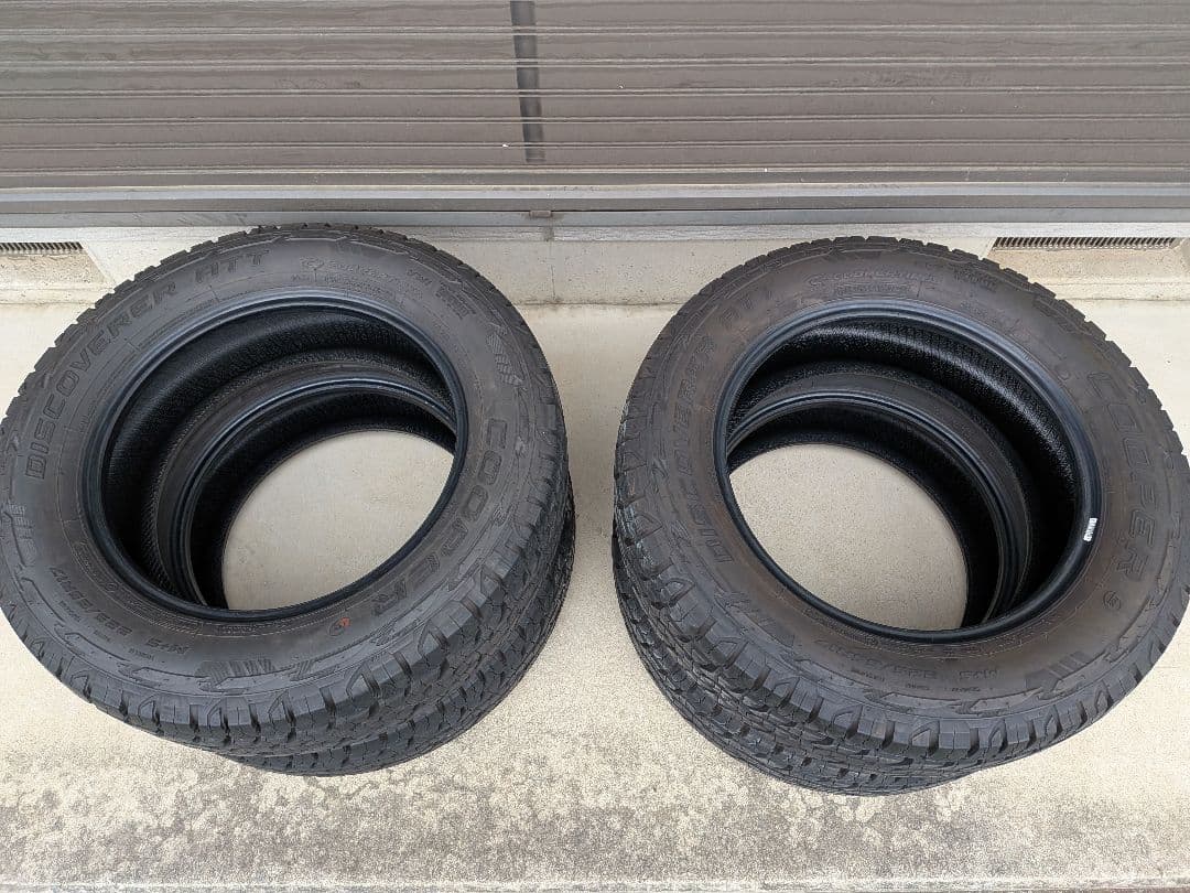 ②225/65R17 9.5分山 2/4 グッドイヤー クーパー AT サマー夏