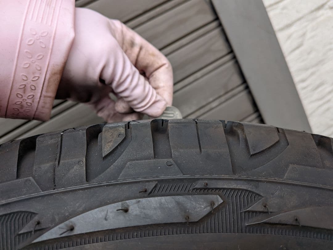 ②225/65R17 9.5分山 2/4 グッドイヤー クーパー AT サマー夏