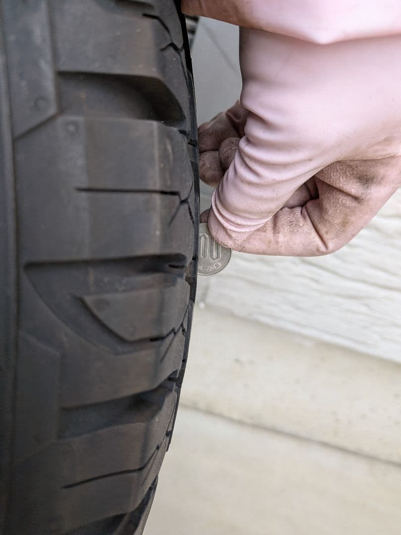 ②225/65R17 9.5分山 2/4 グッドイヤー クーパー AT サマー夏
