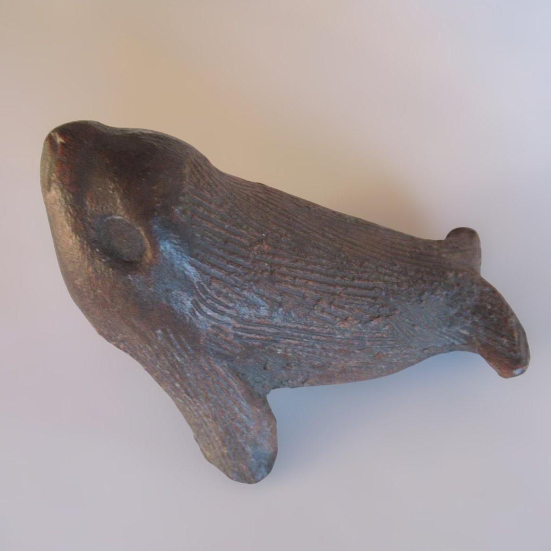 ガラパゴス諸島の動物　陶器の動物