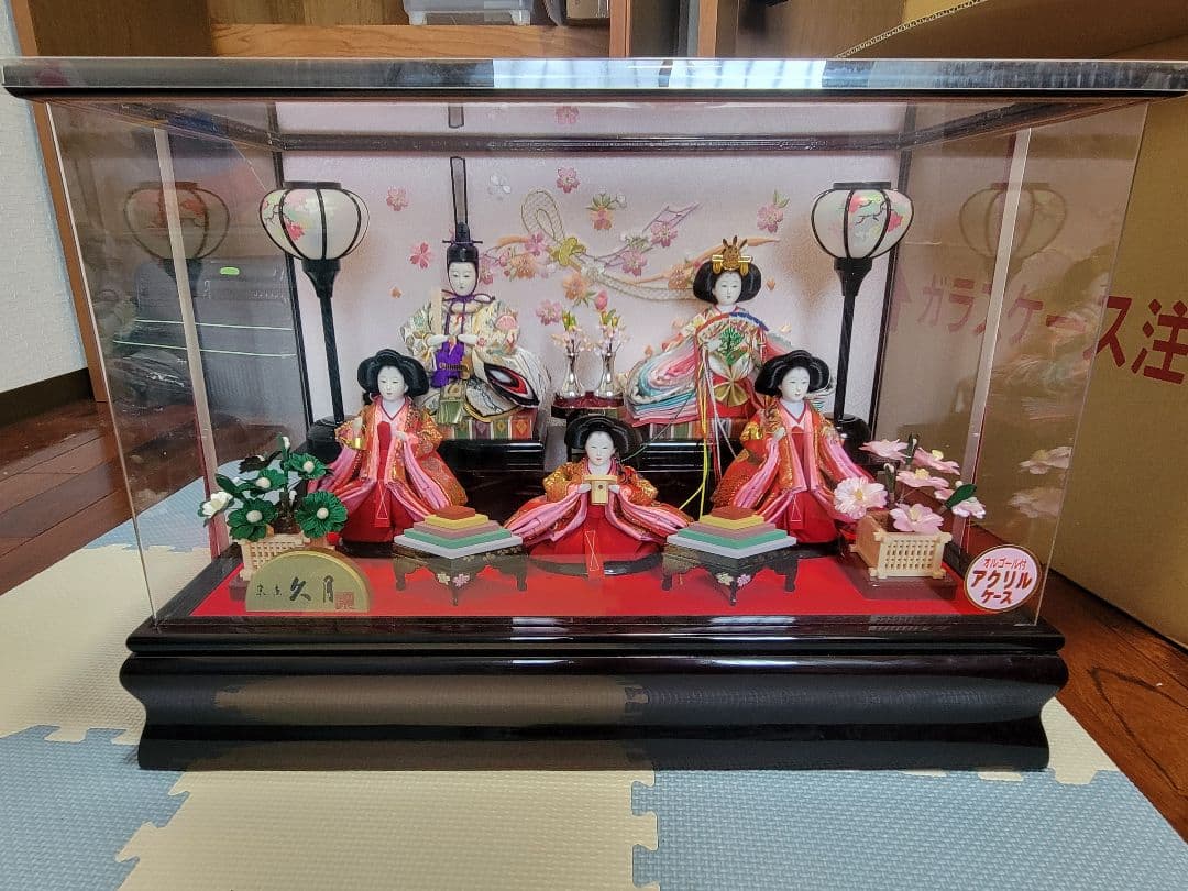 東京久月 雛人形 オルゴール付き