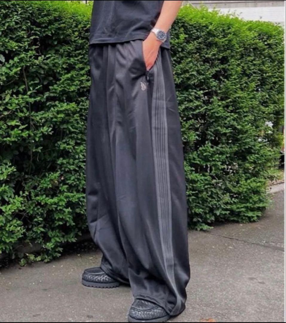 専用　needles LHP トラックパンツ　ヒザデル　H.D ブラック　S