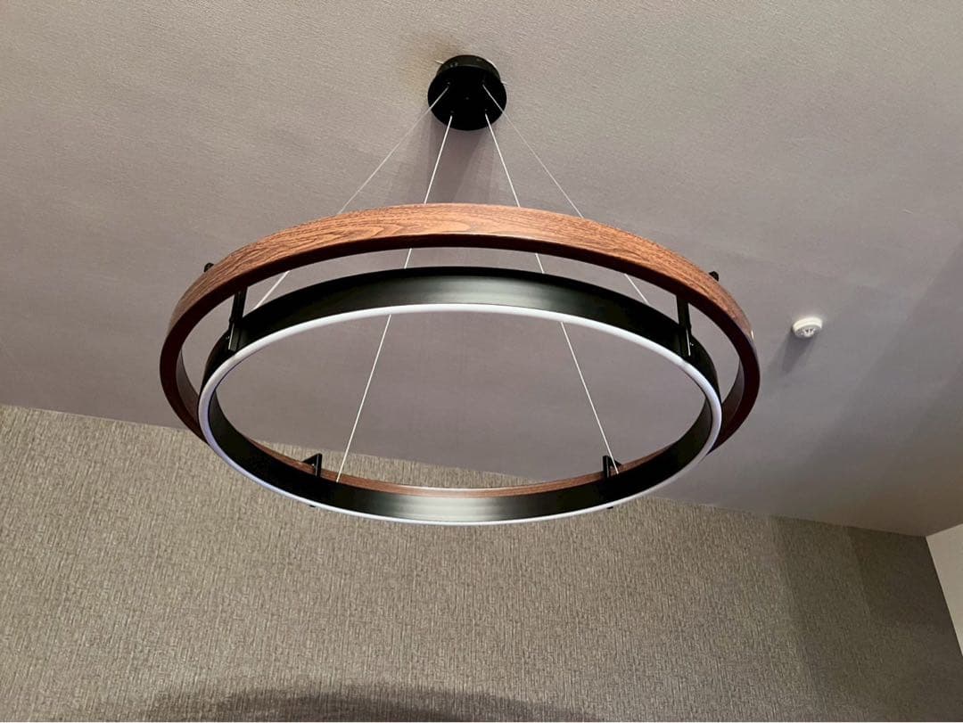 【直径80cm】特大LEDペンダントライト 北欧モダン 高さ調整可 青山購入