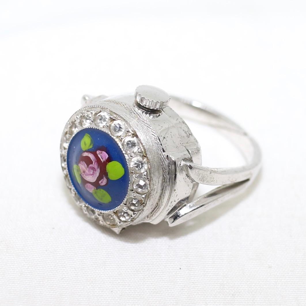 chandler チャンドラー リングウォッチ 手巻き 17石 ヴィンテージ