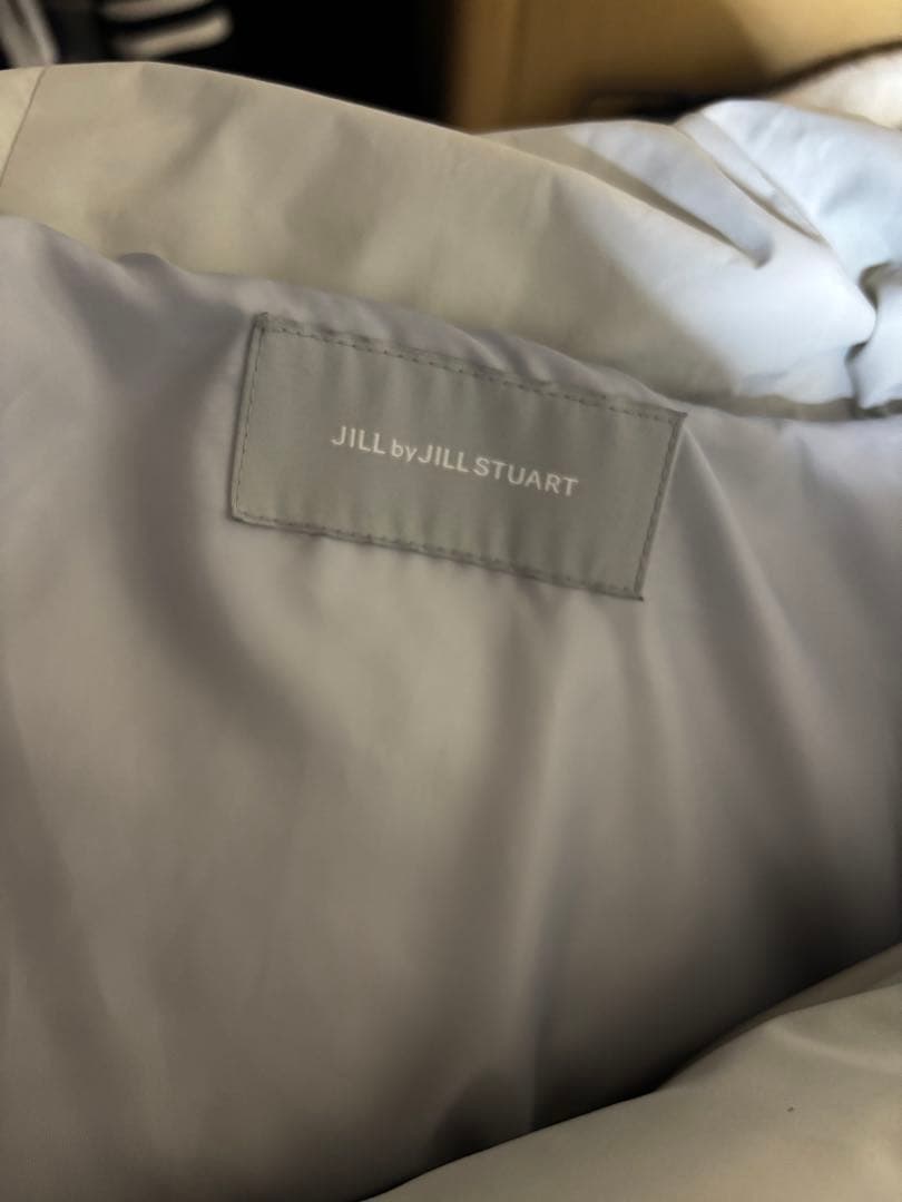 JILL by JILLSTUART リボンダッフルダウン グレー M