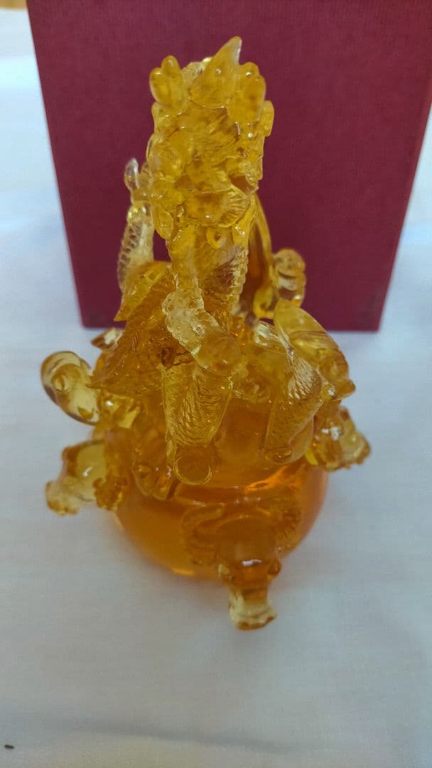 中国趣味骨董✨✨ 琉璃 彫刻 オブジェ即日配送