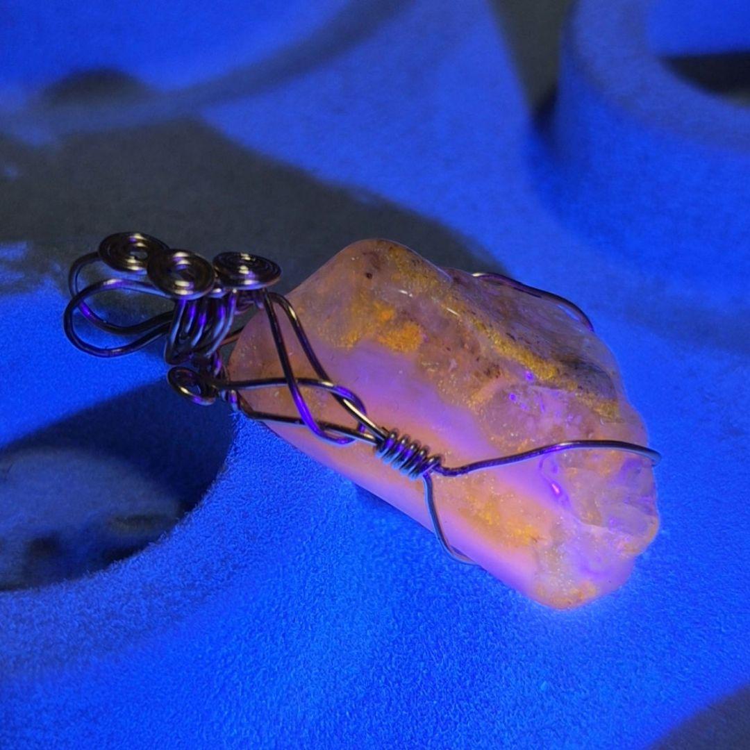 北海道 然別オパール 大雪オパール ワイヤーペントップ