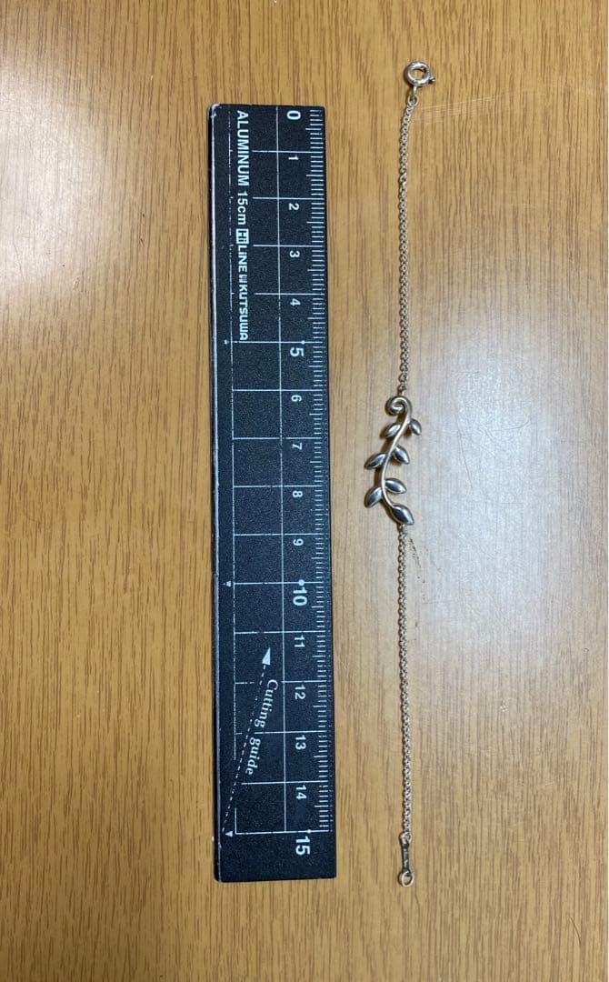 【中古品】ティファニー　オリーブ リーフ ヴァイン ブレスレット