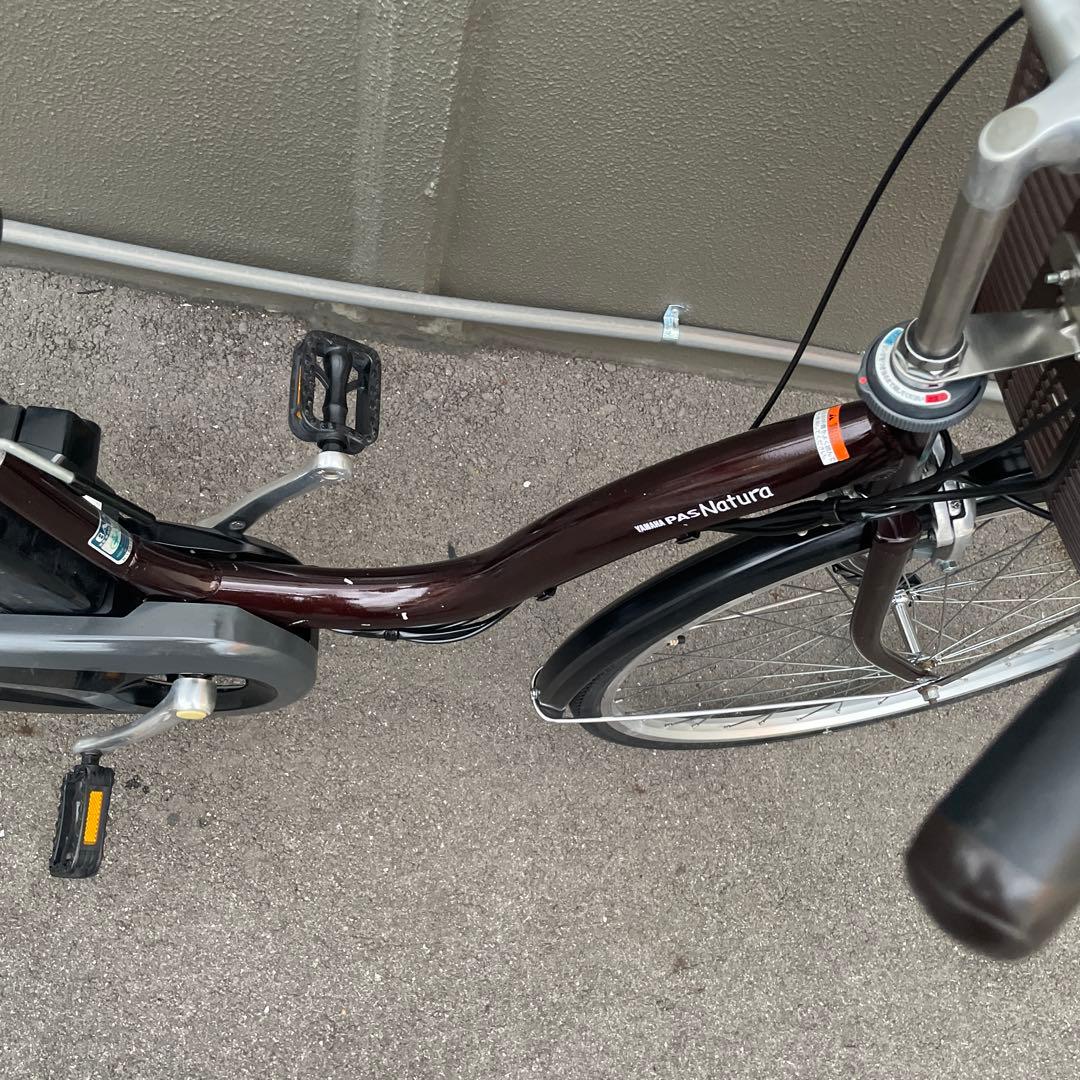 ヤマハ電動アシスト自転車26インチ ブラウン8.7A h