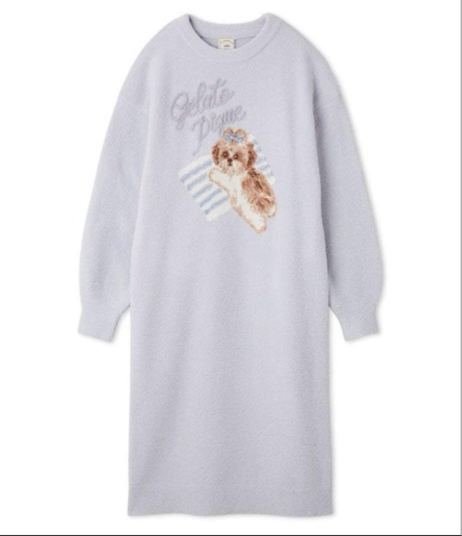 gelatopique ジェラートピケ　シーズー　ジャガードワンピース