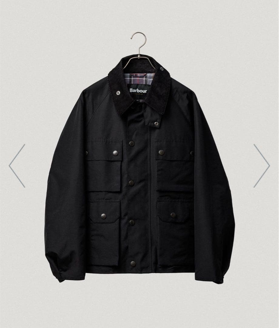 【新品未使用】Barbour ブラック ジャケット