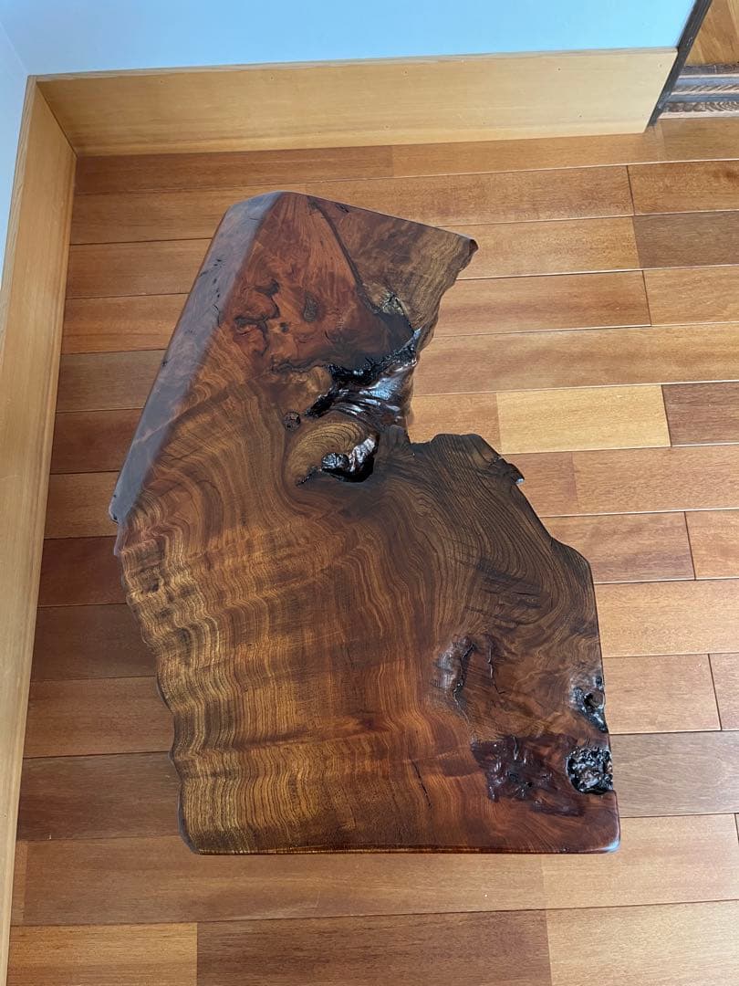 欅（けやき）スツール　無垢材