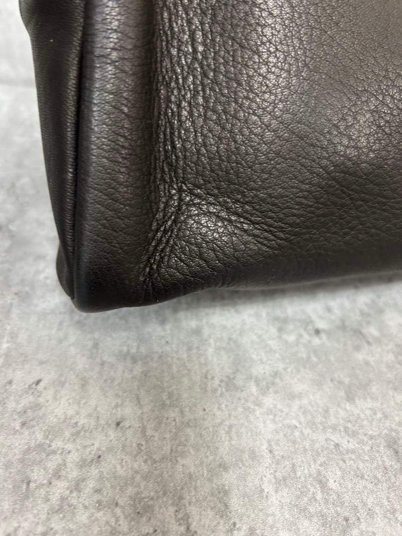 Aeta アエタ　BOSTON S ミニボストンバッグ　ブラック　オールレザー