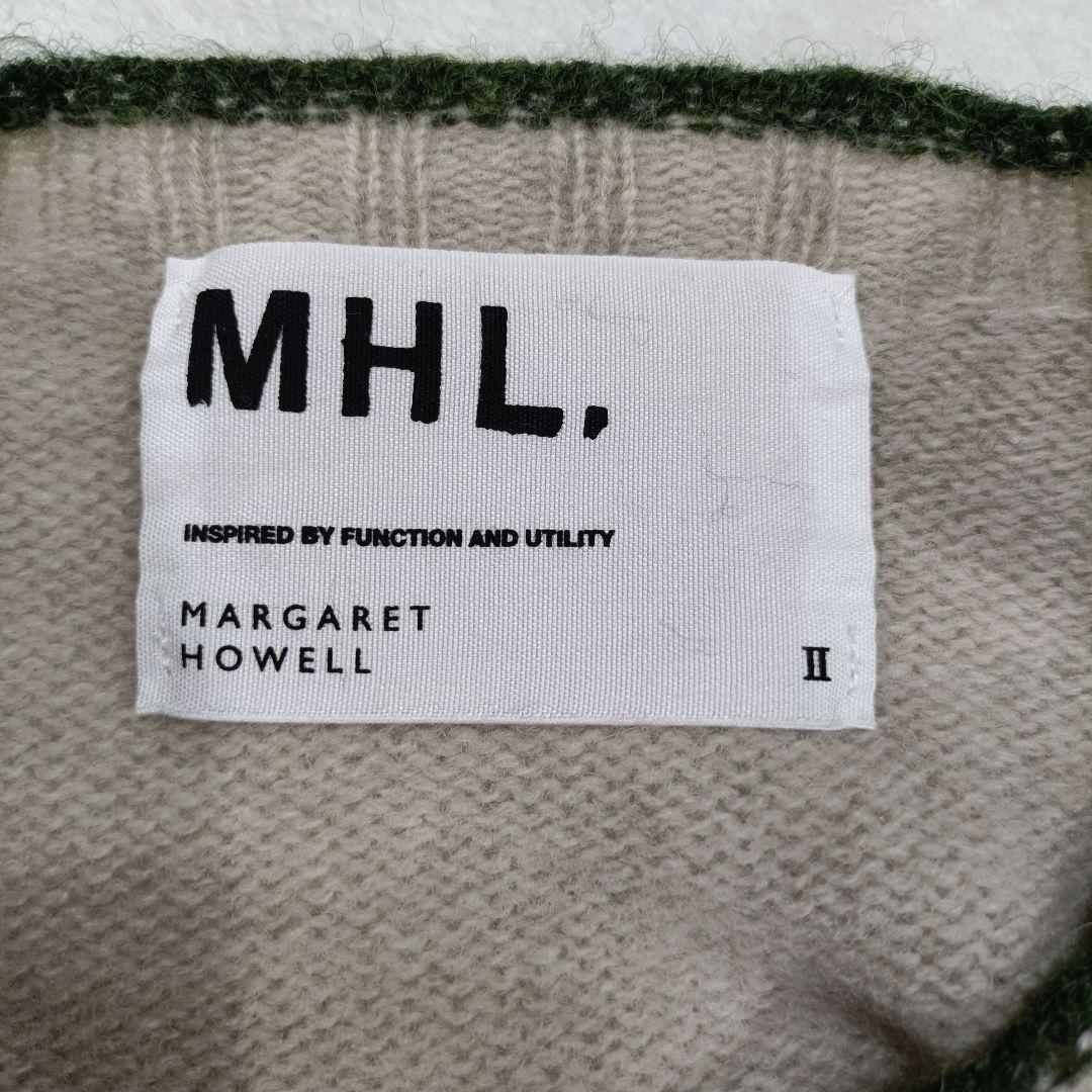 極美品♪MHL. マーガレットハウエル スコットランド製 ウールニット 軽い