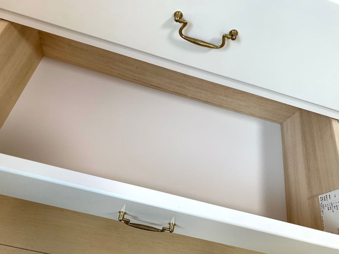 モモナチュラル　EMMA チェスト　取扱説明書付き