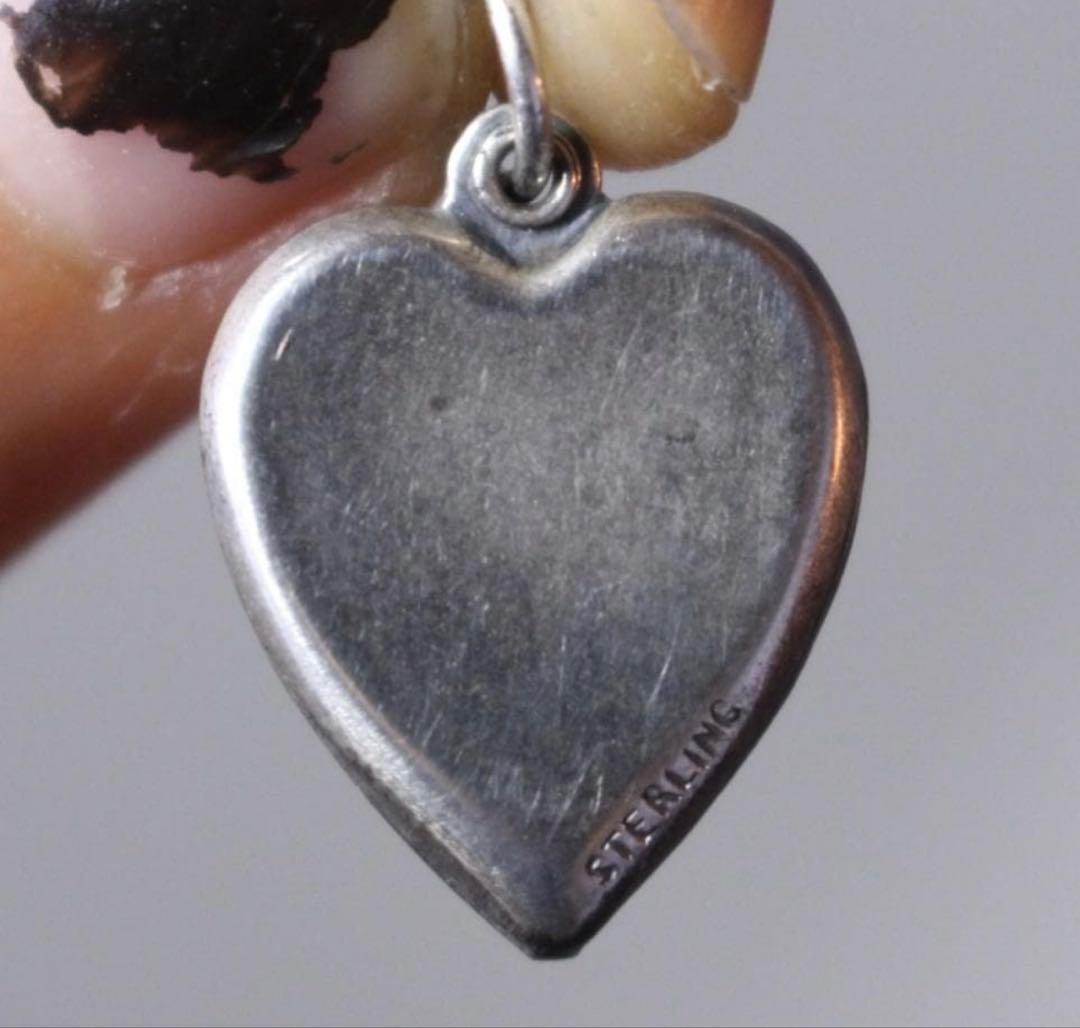 40s　スウィートハートジュエリー　シルバー　アメリカンイーグル　WWⅡ　星条旗