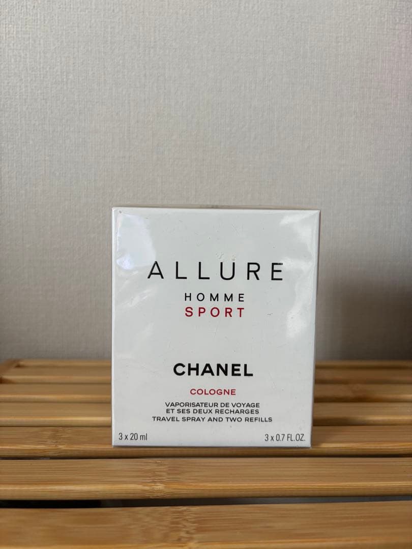 CHANEL ALLURE HOMME SPORT コローニュ トラベルスプレイ