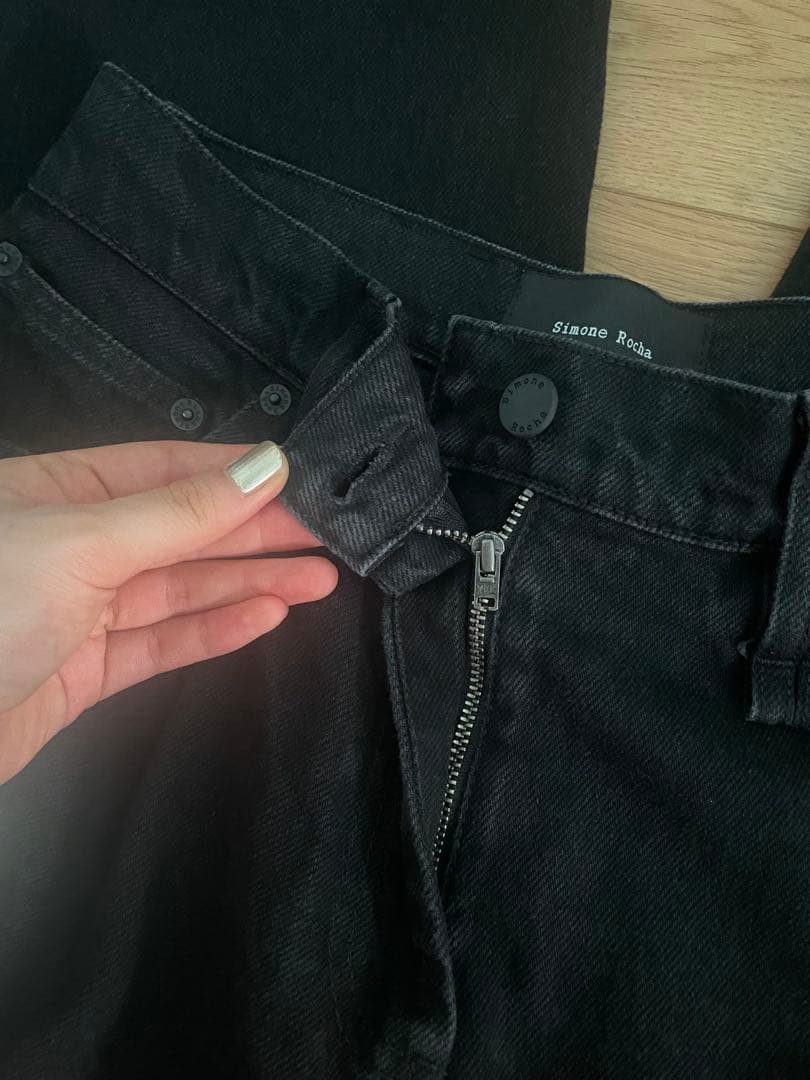 【専用】simone rocha Embellished Puddle ジーンズ