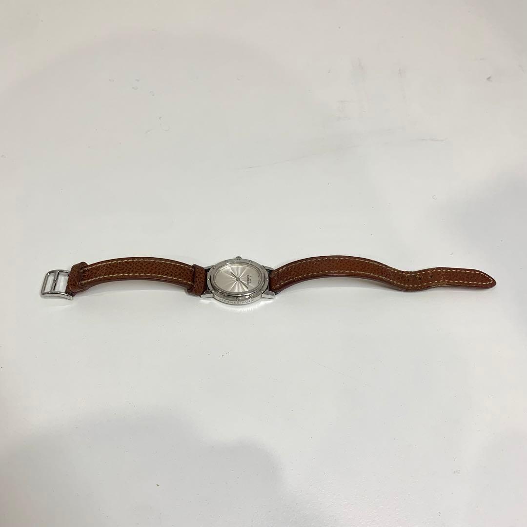 HERMES エルメス クリッパー オーバル クォーツ 時計 不動