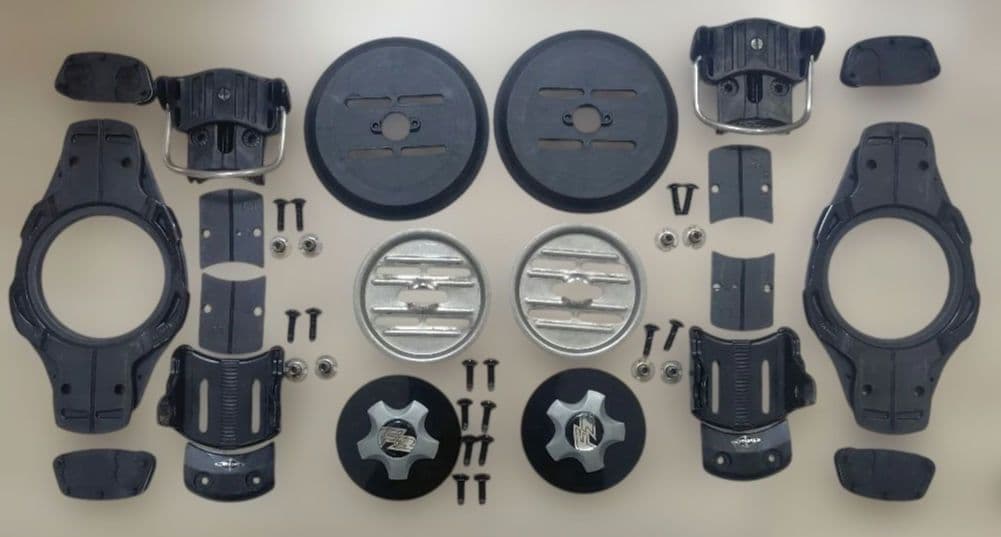 F2 Intec TitanFlex スノーボードバインディング 黒　アルペン