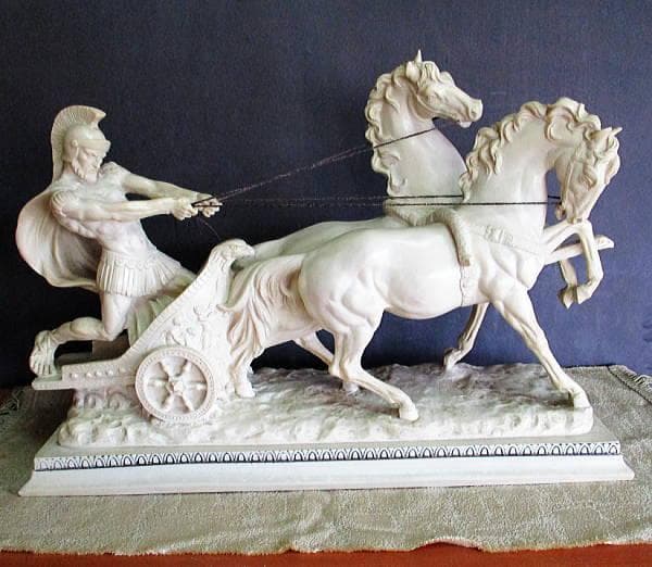 アンテルマ・サンティーニ 　戦馬車　イタリア製　CLASSIC FIGURE