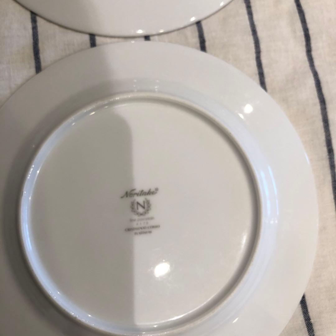 値下げ　ノリタケ　Noritake　クレストウッド コバルトプラチナ　21cm