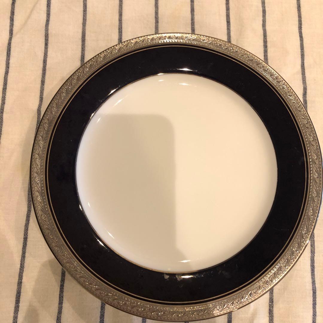 値下げ　ノリタケ　Noritake　クレストウッド コバルトプラチナ　21cm