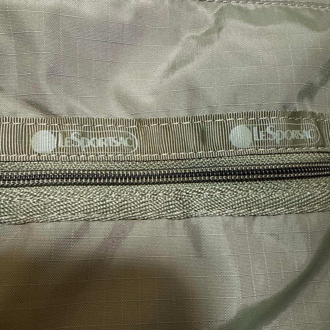 レスポートサック リュックサック バックパック 無地 カーキグリーン