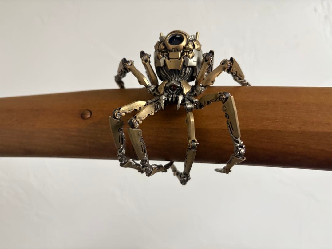 自在置物　蜘蛛　メカニカルスパイダー 置物